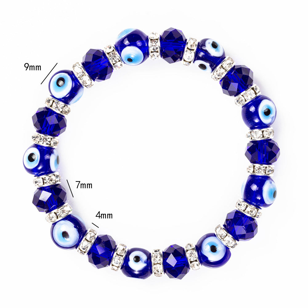 Pulsera De Cristal De Ojo De Diablo al por mayor
